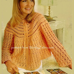 KNITTING CROCHET PATTERNS LADYS CAPES BEDJACKET SLIPPERS HATS TOPS SWEATERS 