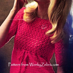 wonkyzebra_z1099_c_ladys_empire_line_60s_crochet_dress_6911