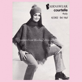 wonkyzebra_00806_a_poncho_and_hat_beret_knitting_pattern_6362