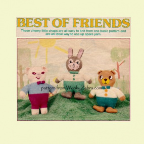 wonkyzebra_t1029_a_best_of_friends_retro_knitted_toys_pattern