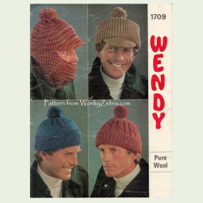 wonkyzebra_z1258_a_mens_hats_cable_peak_bobble_knit_pattern_1709