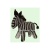WZ00568 Vintage Toy Knitted ZEBRA <BR /> Knitting Pattern PDF 00568 wonkyzebra_00568_a_knitted_zebra