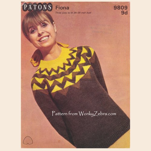 Retro knit sweater clearance